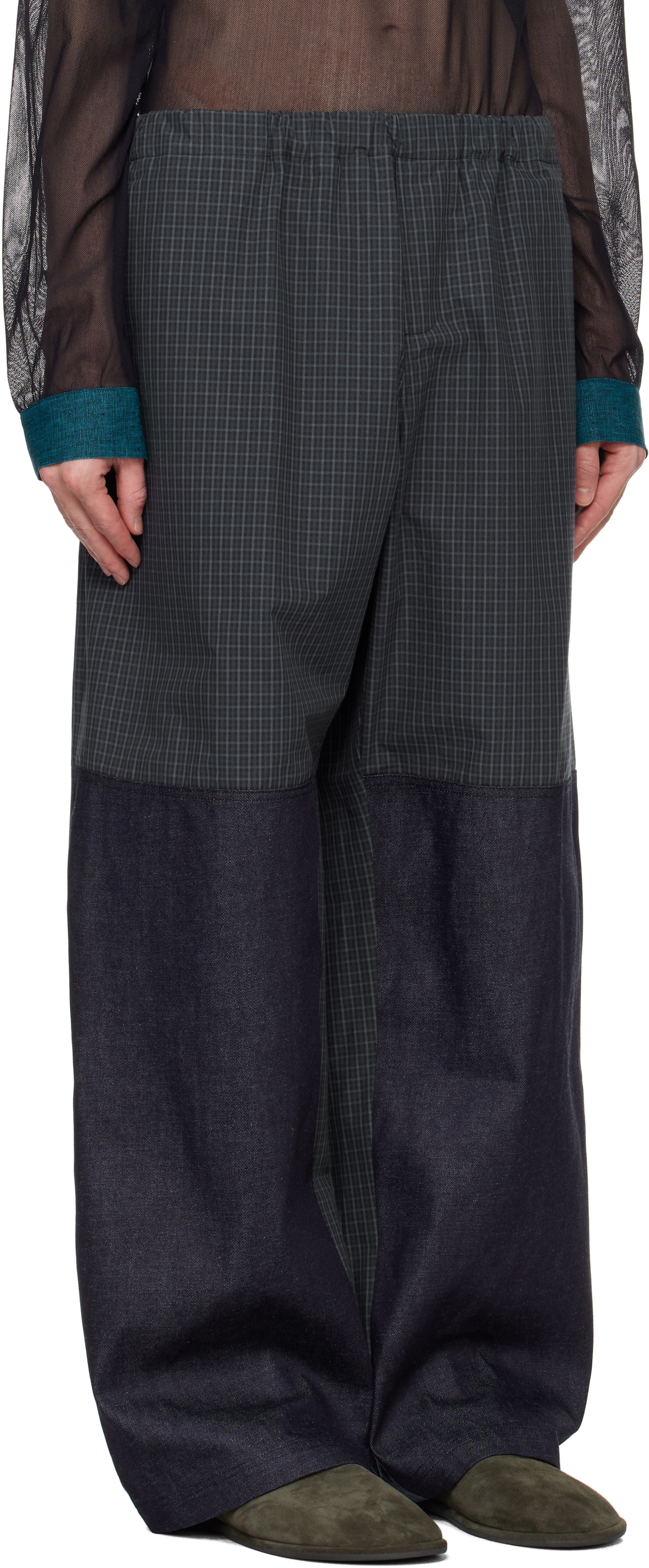 SC103 SSENSE Exclusive Blue Dispatch Trousers