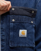 Carhartt Wip Monterey Shirt Jacket Blue - Mens - Longsleeves