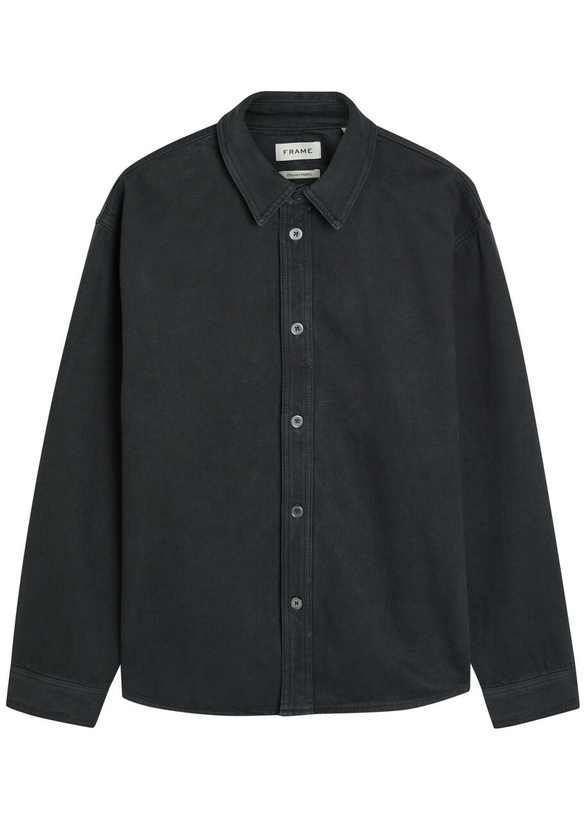 Photo: Frame Denim Overshirt Navy