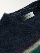 Isabel Marant - Striped Mohair-Blend Sweater - Unknown