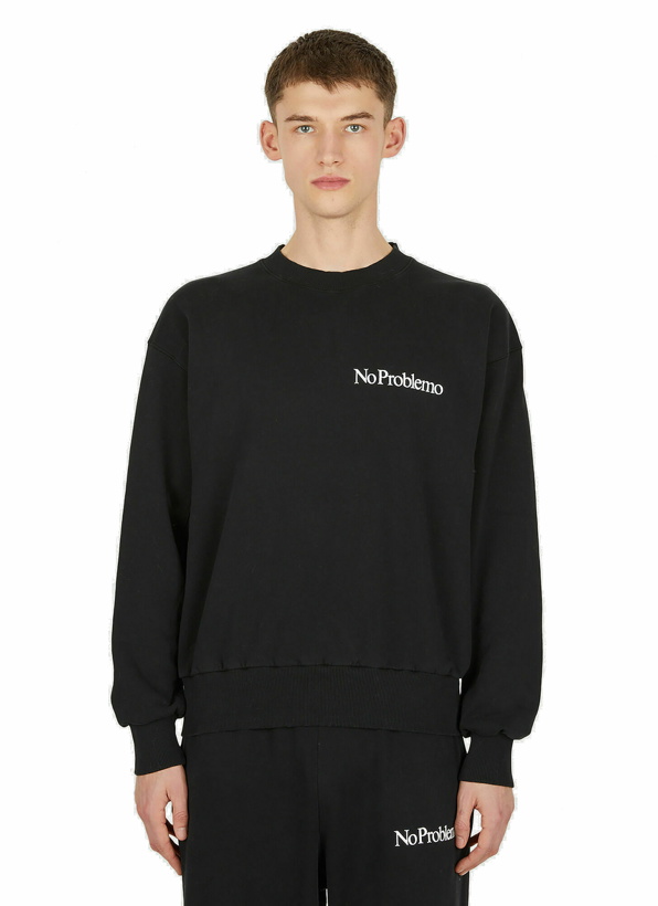 Photo: Mini Problemo Sweatshirt in Black