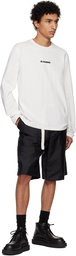 Jil Sander Black Drawstring Shorts