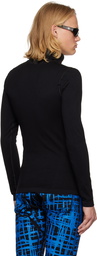 MISBHV Black Seamless Turtleneck