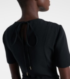 Gucci Double G belted midi dress