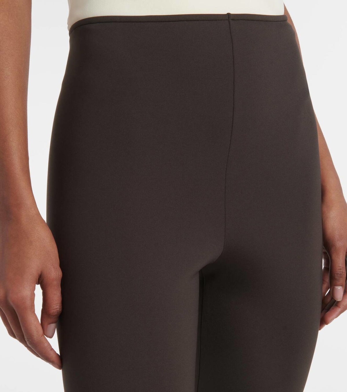 Fforme Shim cropped jersey slim pants