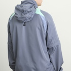 Umbro Men's Zip Off Sleeve Wind Jacket in Grisaille/Ocean Wave/Infinity