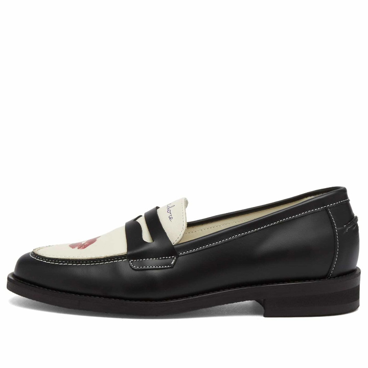 Photo: Duke + Dexter Women's Wilde Kiss Penny Loafer in Multi