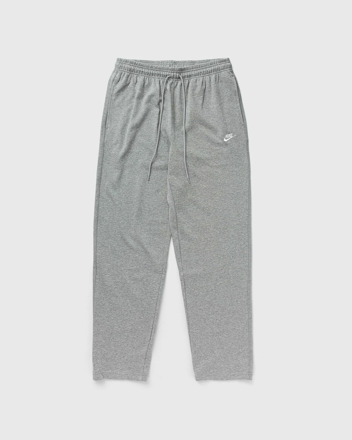 Nike Club Knit Open Hem Pants Grey Sweatpants