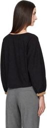 Baserange Black Moy Top
