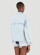 Alexander Wang Logo Denim Jacket