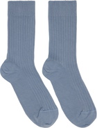 Baserange Three-Pack Multicolor Cotton Rib Overankle Socks