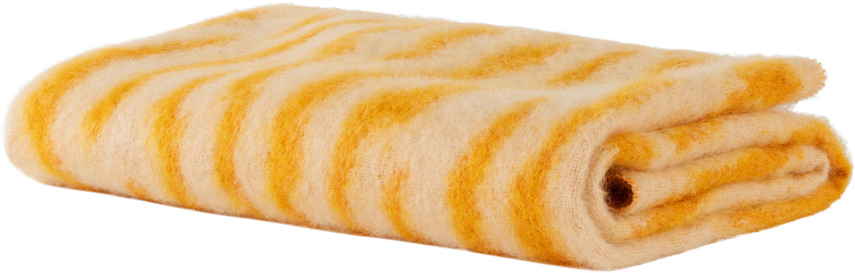 HEM Yellow & Off-White Monster Throw