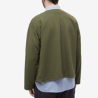 Engineered Garments Men's Knit Cardigan in Olive Diamond Poly