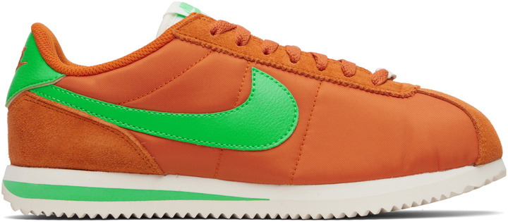 Photo: Nike Orange Cortez Textile Sneakers