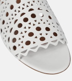 Alaïa Vienne leather sandals