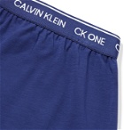 Calvin Klein Underwear - Tapered Logo-Detailed Stretch-Jersey Sweatpants - Blue