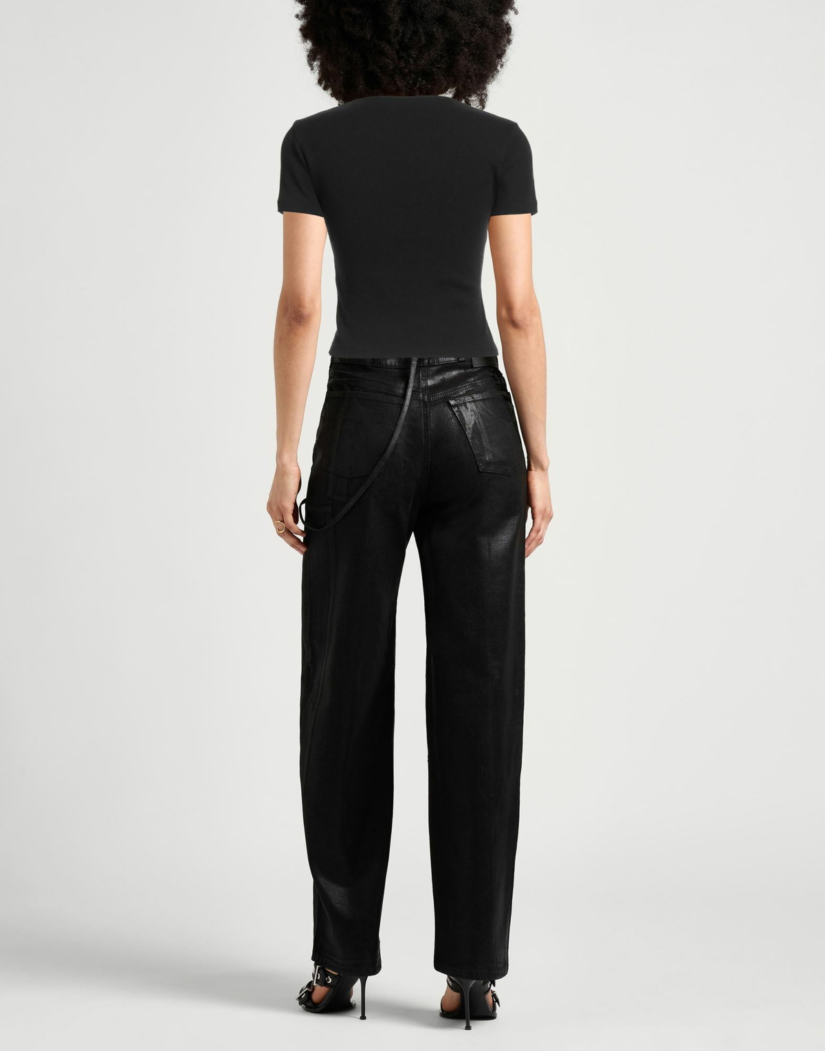 Blumarine Womens T-shirt in Black