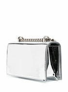 ALEXANDER MCQUEEN - Mini Jewelled Satchel Metallic Effect Crossbody Bag