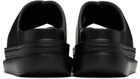sacai Black Foam Multiple Sole Sandals