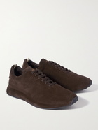 OFFICINE CREATIVE - Race Suede Sneakers - Brown