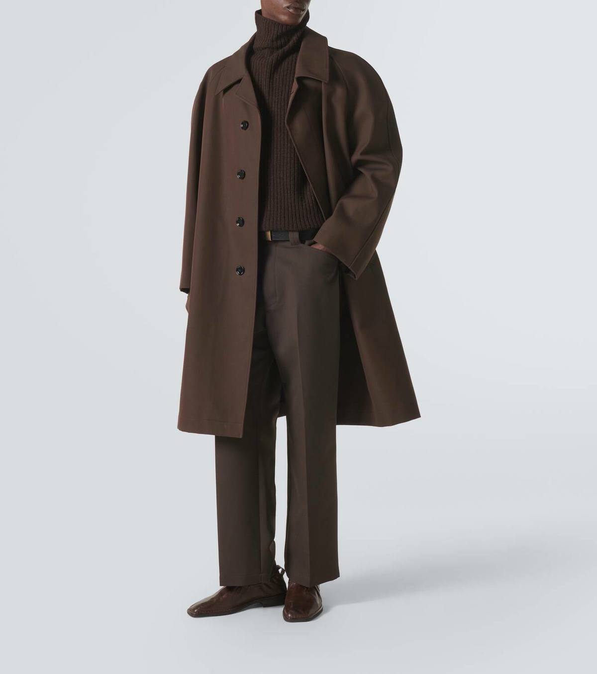 Lemaire Wool and cotton-blend car coat Lemaire