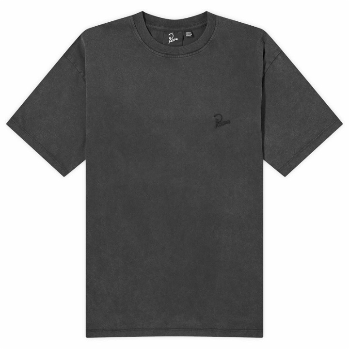 Photo: By Parra Men's Tonal Logo T-Shirt in Washed Black