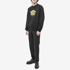 Versace Men's Greek Masks Crew Sweat in Black