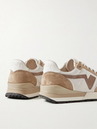 Visvim - FKT Runner Suede and Leather-Trimmed Nylon-Blend Sneakers - Neutrals