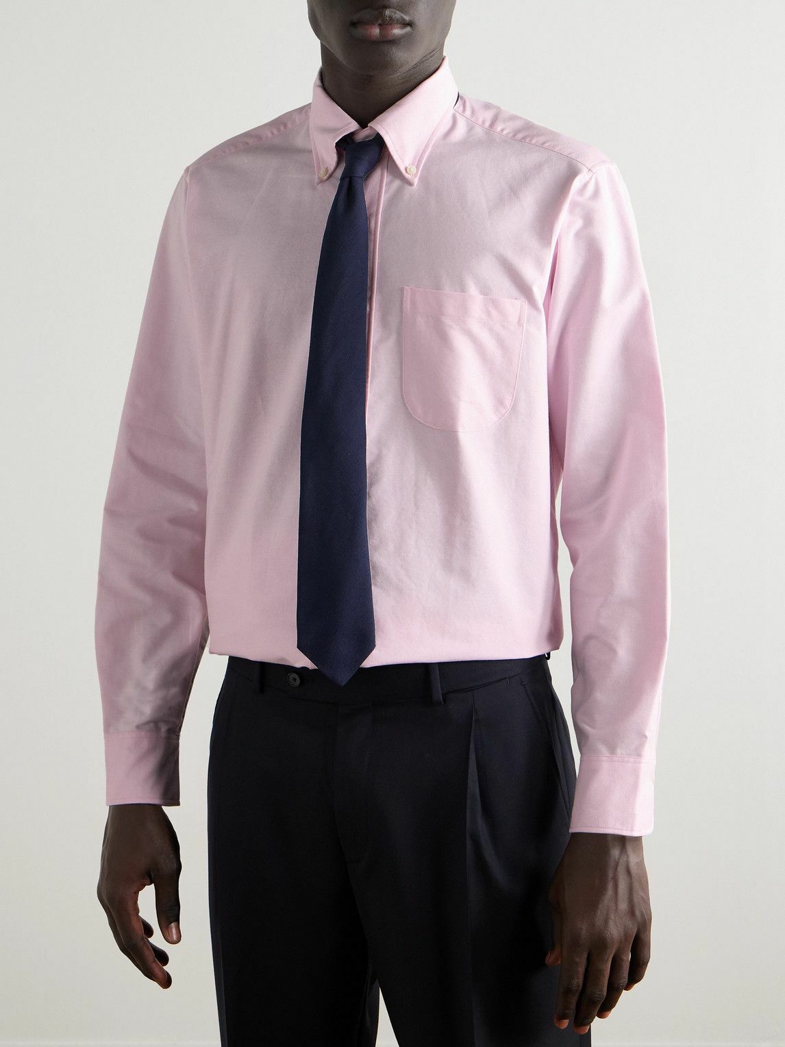 Sid Mashburn - Button-Down Collar Cotton Oxford Shirt - Pink