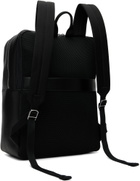 Lacoste Black Ossian Leather Backpack
