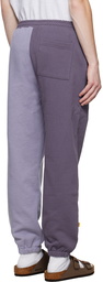 Dime Blue Split Crest Lounge Pants