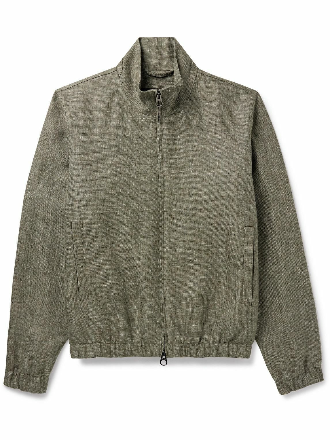 loro-piana-rain-system-linen-bomber-jacket-green-loro-piana