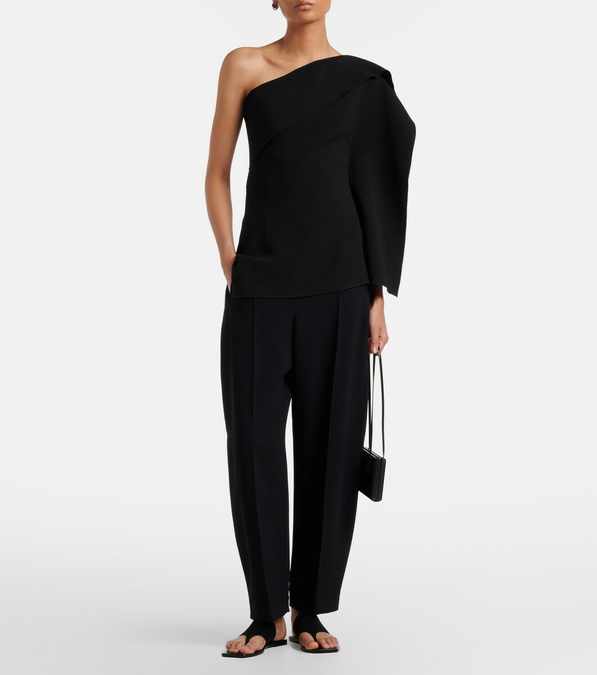 Fforme Yvette barrel-leg pants
