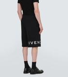 Givenchy 4G cotton fleece Bermuda shorts