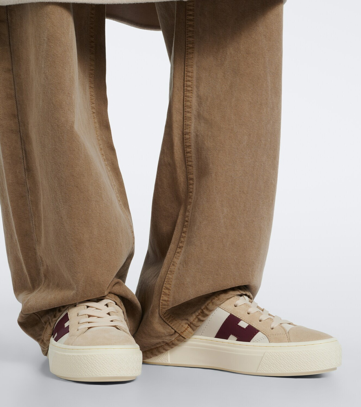 Hogan Hogan Crosswind leather sneakers