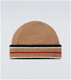 Burberry - Striped cashmere and cotton beanie