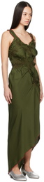 J.Kim Khaki Markiza Midi Dress