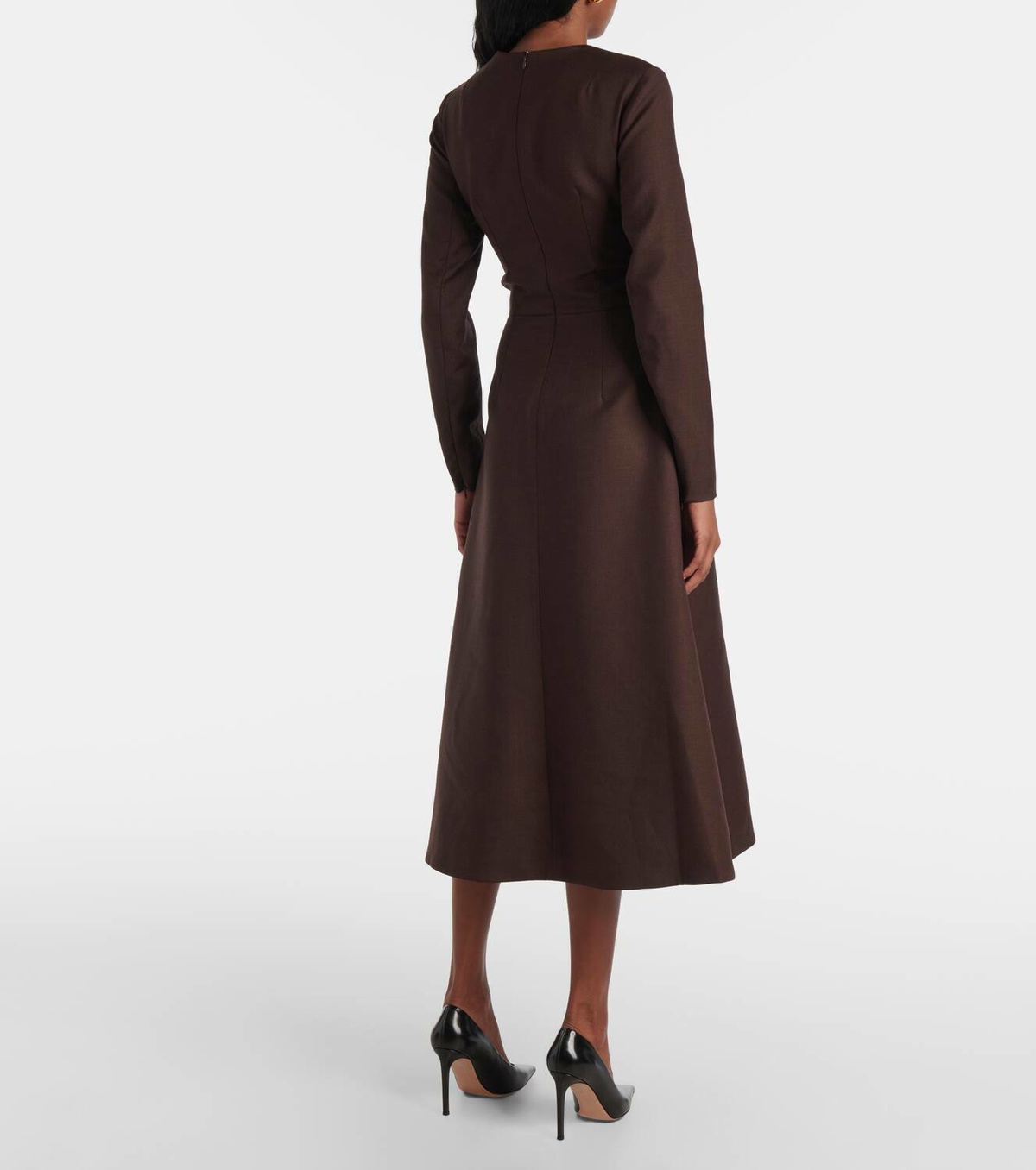 EMILIA WICKSTEAD ワンピース Elta wool midi dress979080 P00979080.jpg