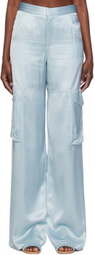 GCDS Blue Ultracargo Trousers