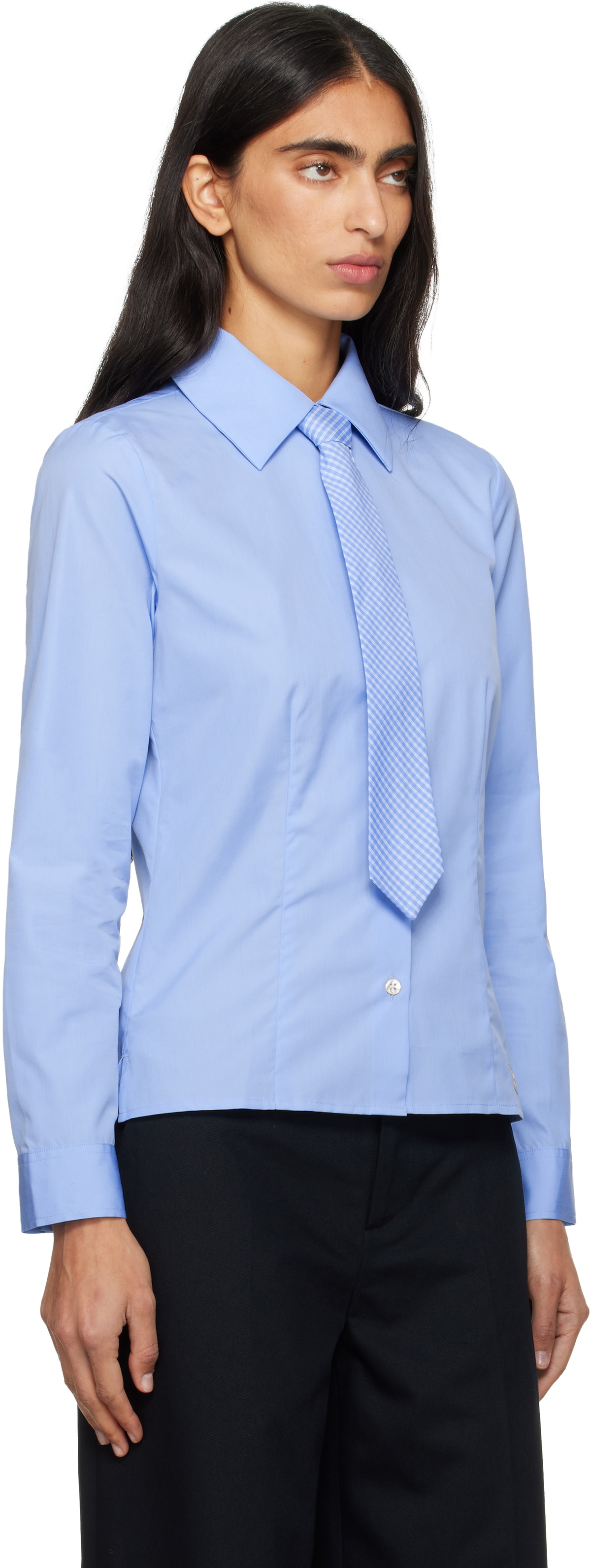 Sandy Liang Blue Levi Shirt