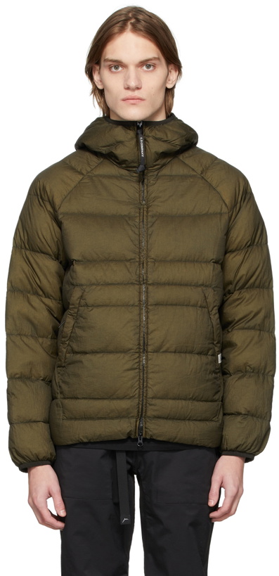 Photo: C.P. Company Khaki Down Hooded Liner Jacket