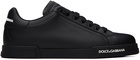 Dolce & Gabbana Black Portofino Sneakers