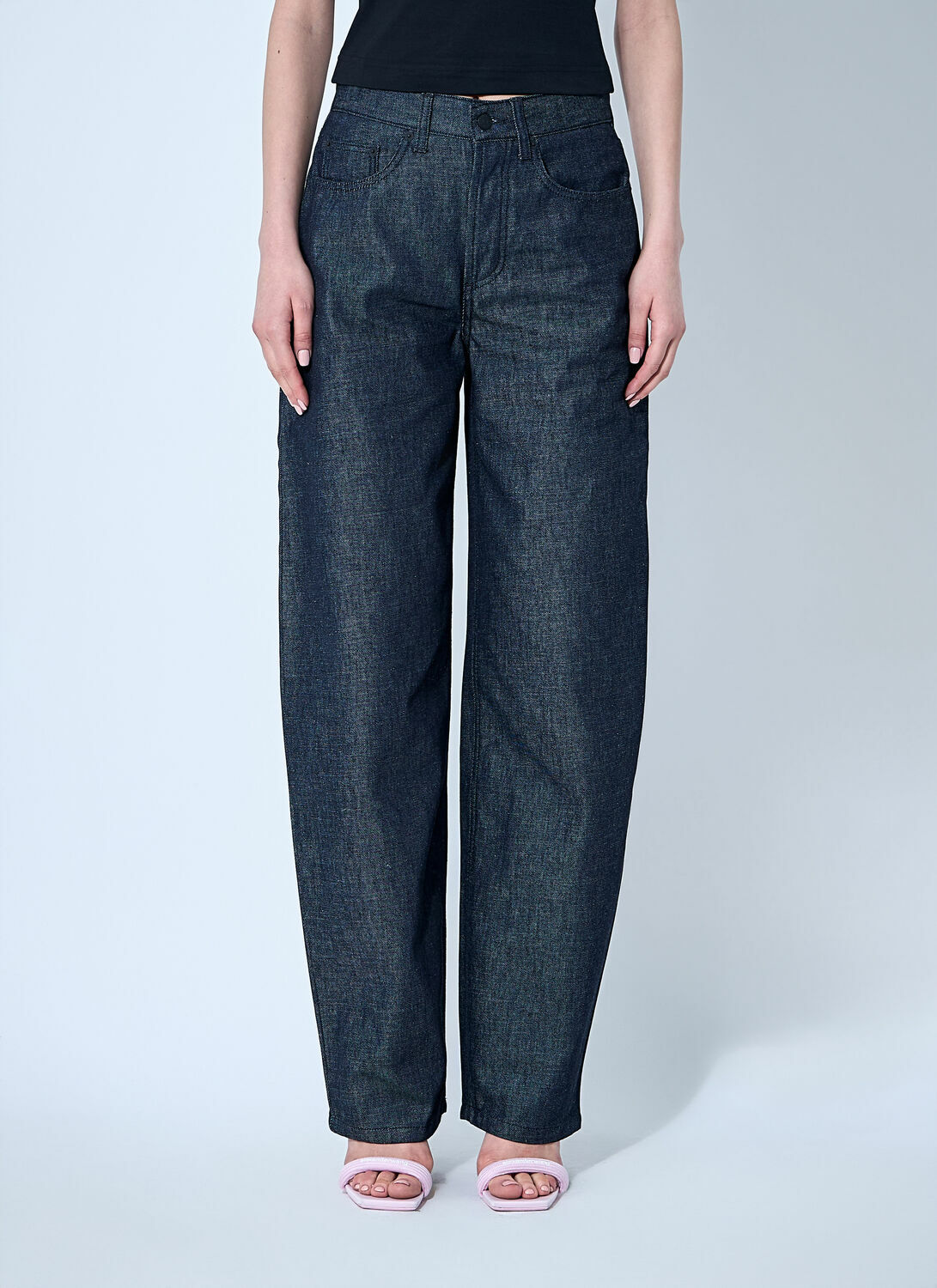 Mugler Ballon Denim Pants
