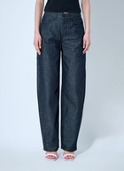 Mugler Ballon Denim Pants