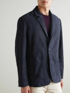 Mr P. - Suede Blazer - Blue