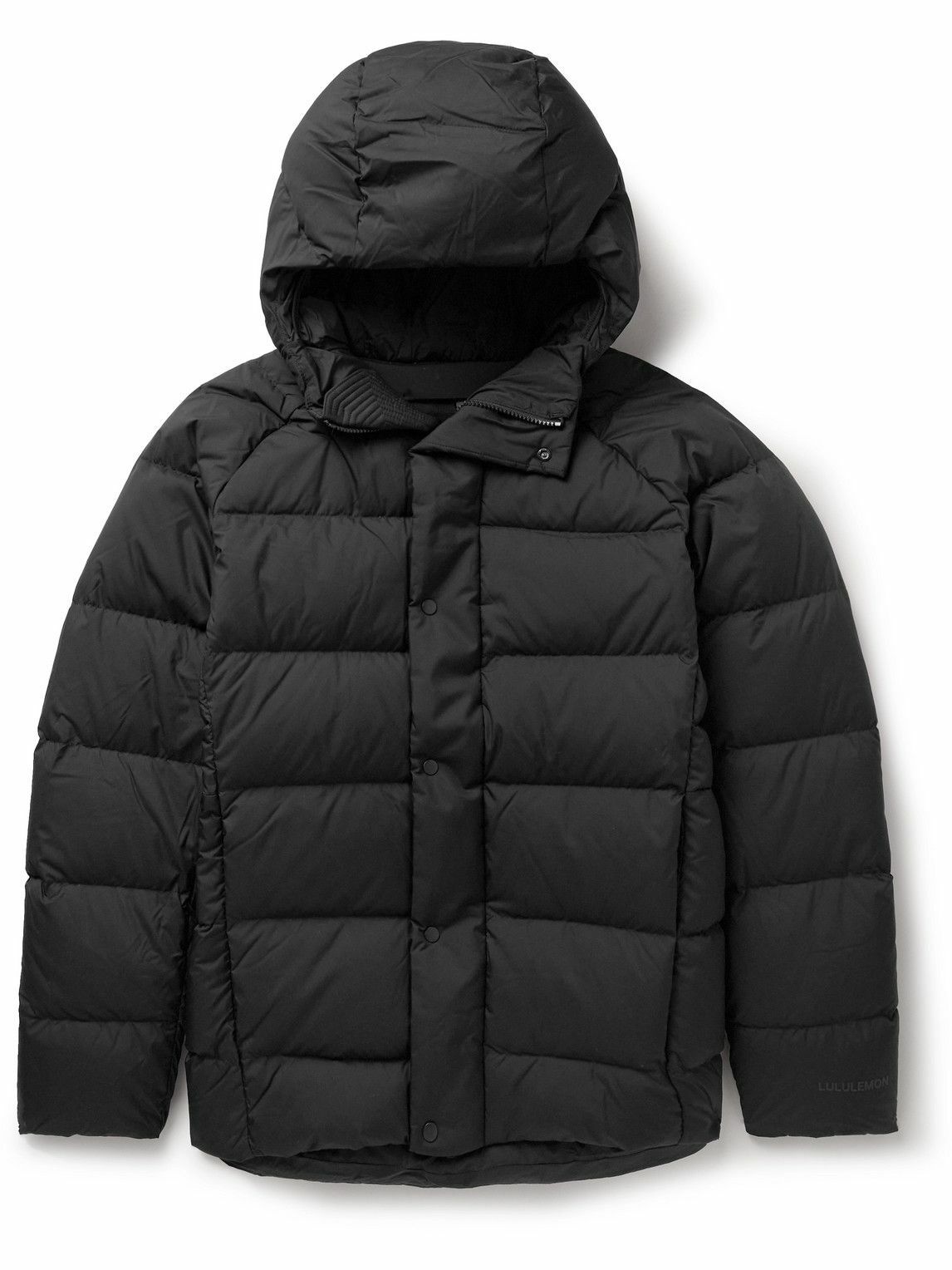 LULULEMON Wunder Puff cropped hooded quilted recycled-Glyde™ down