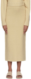 Missing You Already Beige Cotton Maxi Skirt