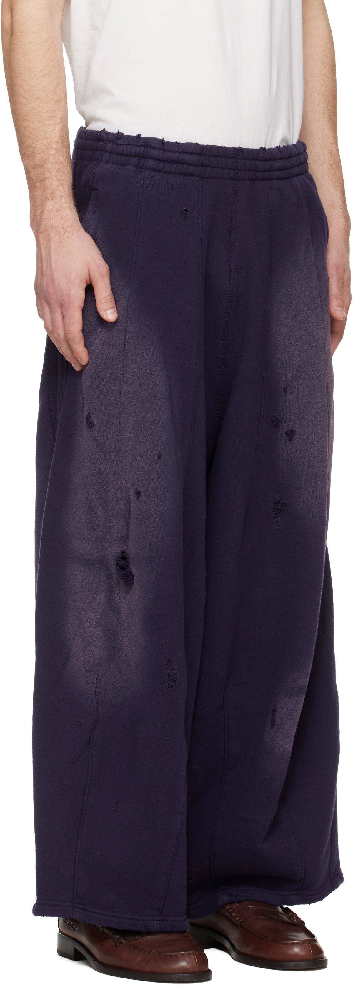NEEDLES Purple Darts H.D Sweatpants