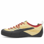 Puma Men's Klim Sneaker in Light Straw/Puma Black