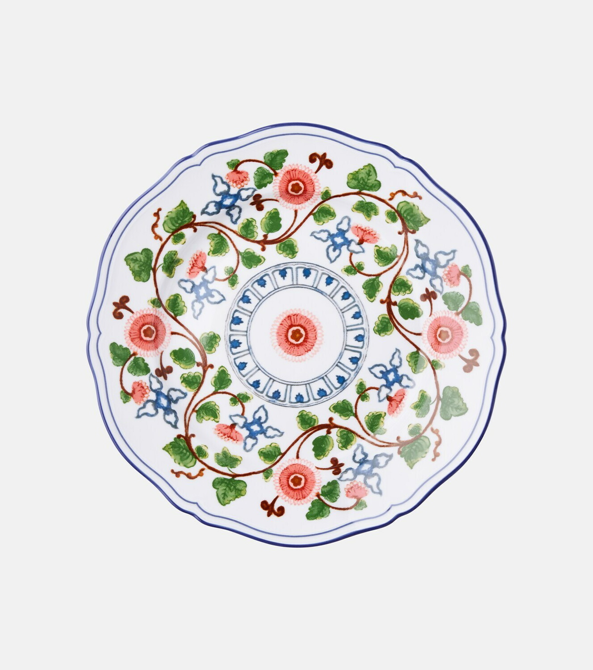 Cabana x Ginori 1735 Martina floral porcelain dinner plate